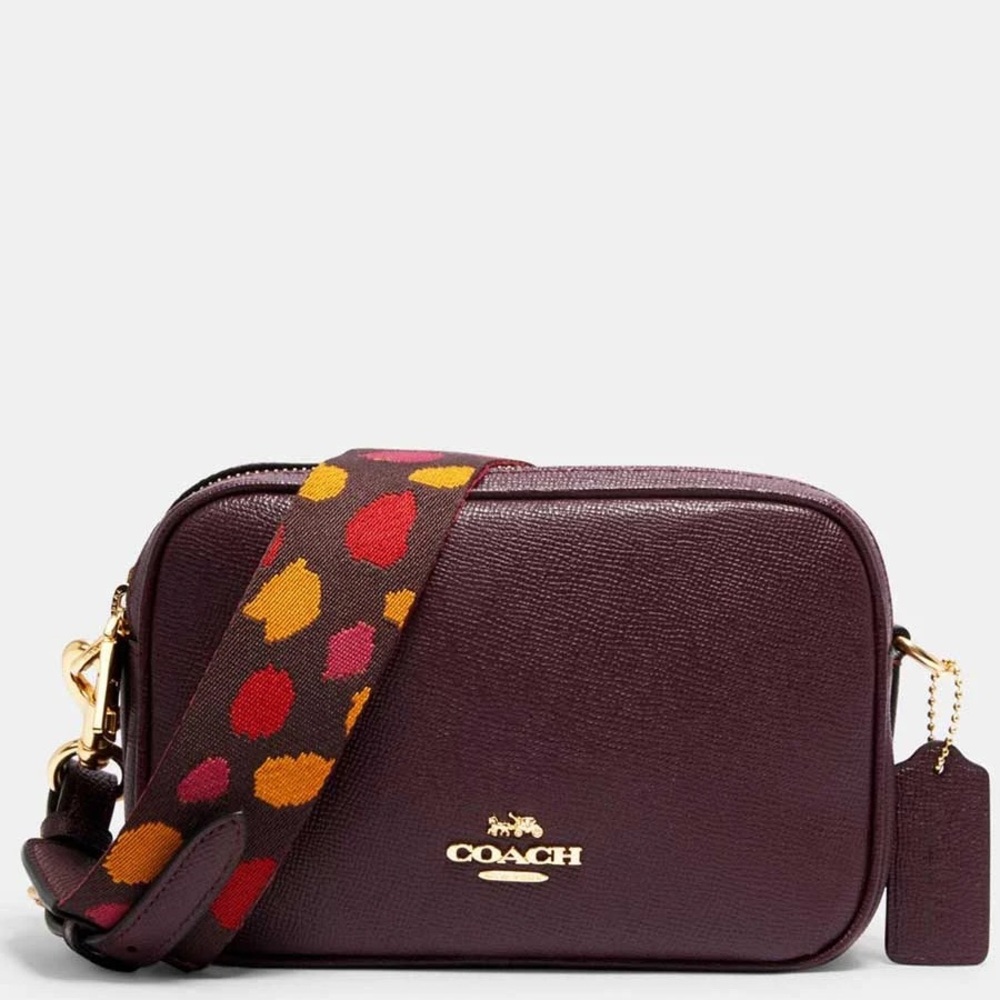 Coach Jes Crossbody Bag in Raisin — NWT